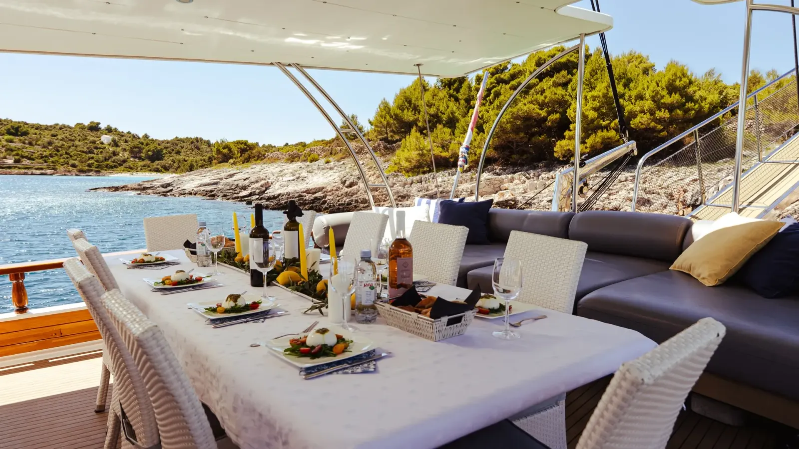 Andeo sailing in Dubrovnik