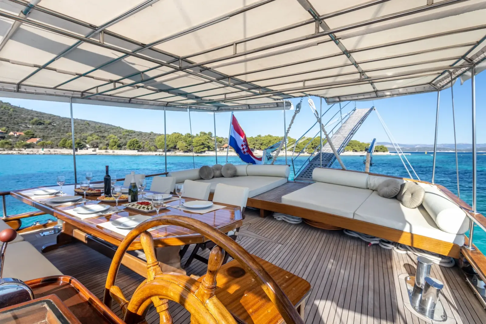 Andi Star sailing in Split