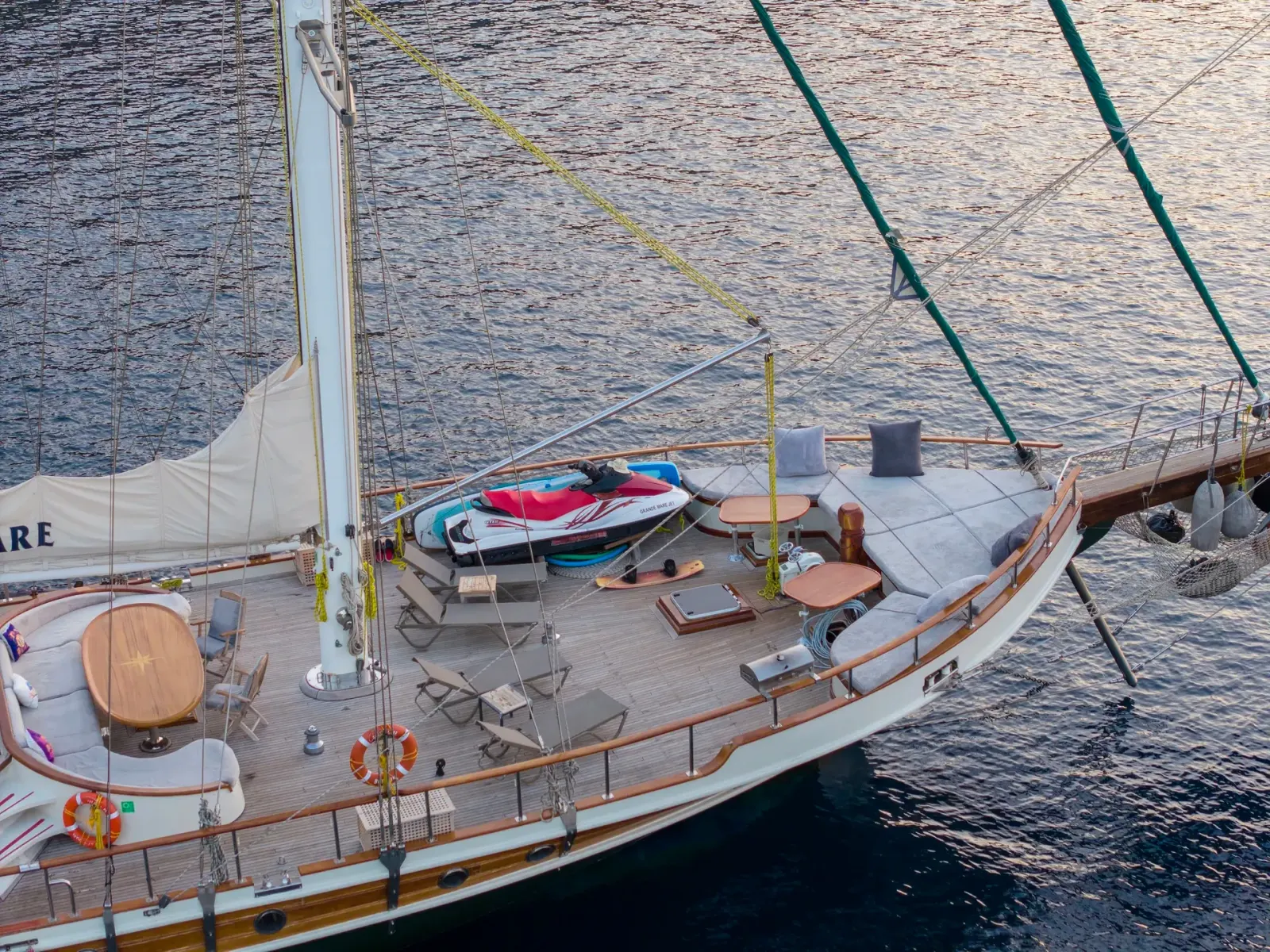 Grande Mare sailing in Bodrum
