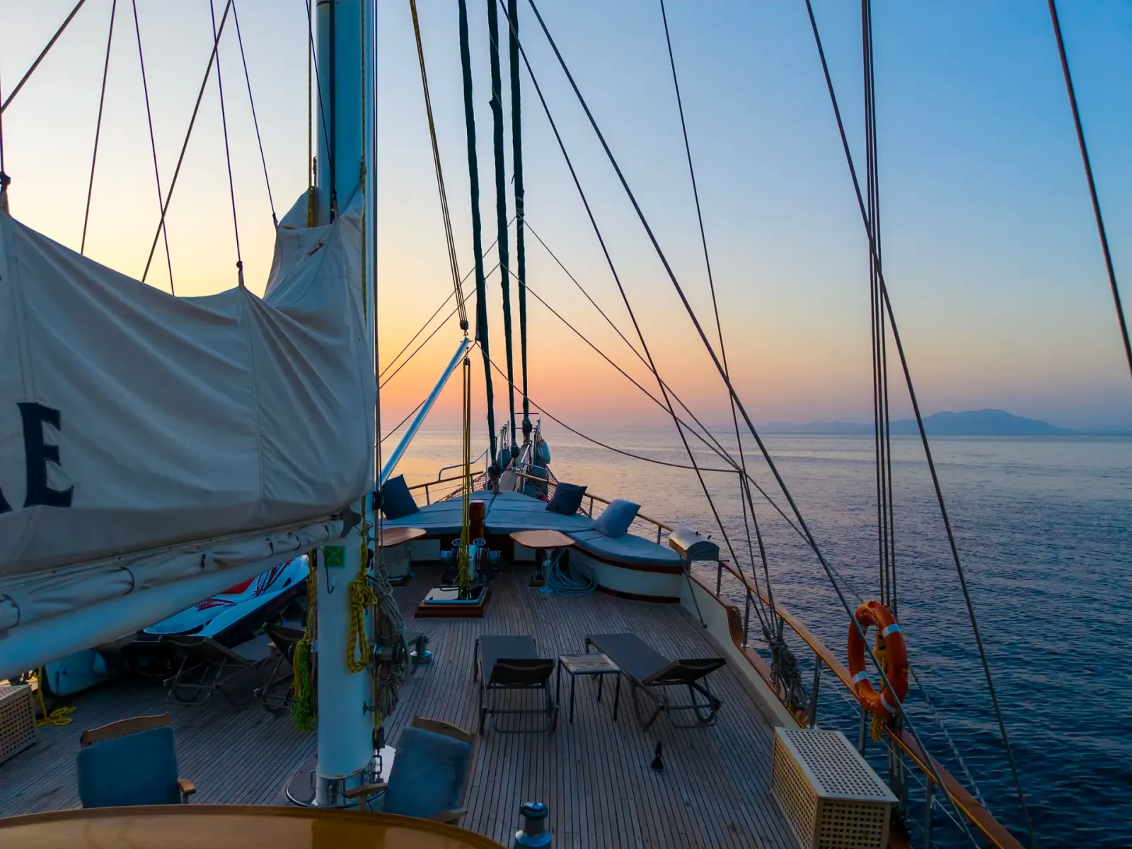 Grande Mare sailing in Bodrum