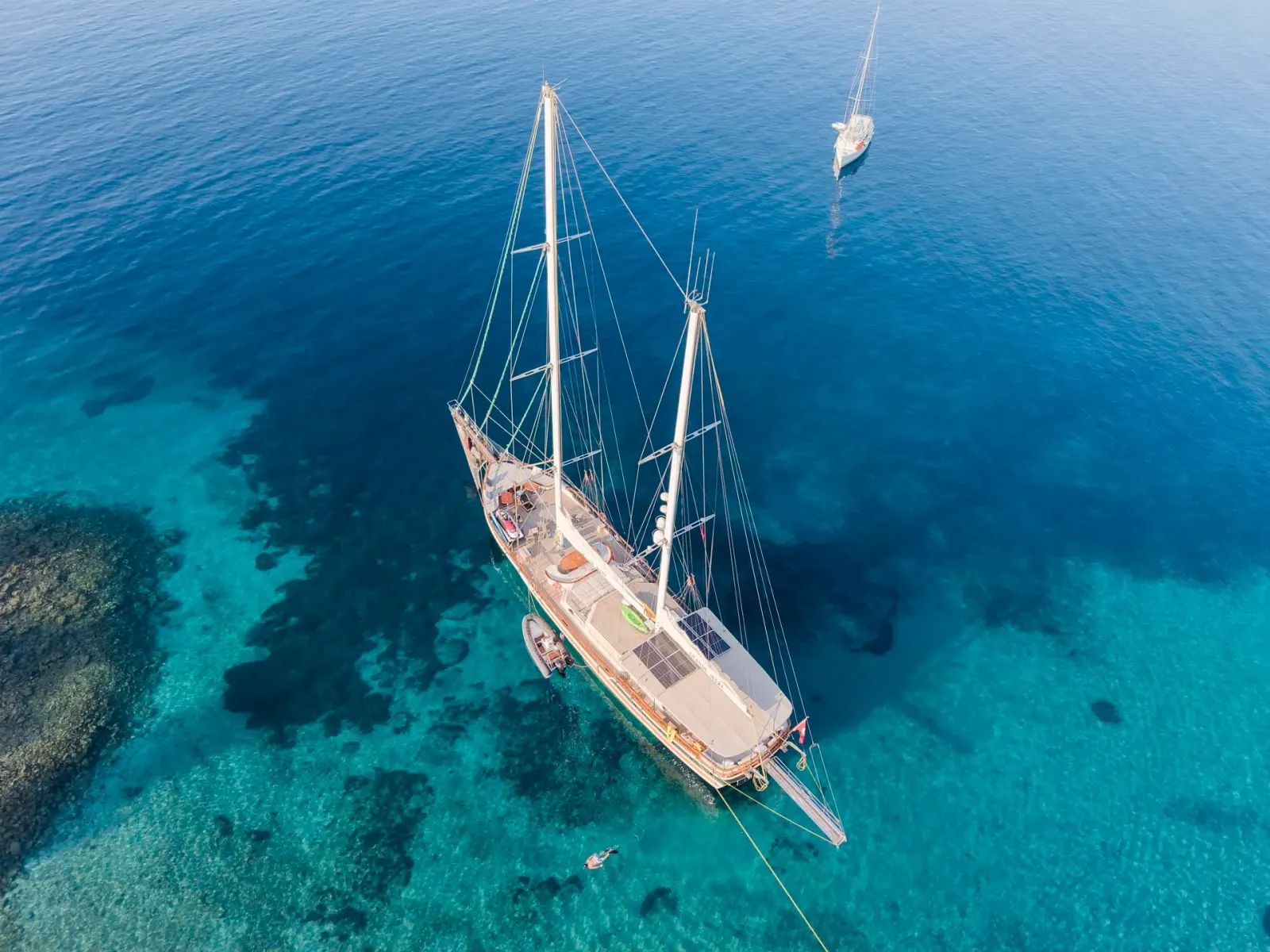 Grande Mare sailing in Bodrum