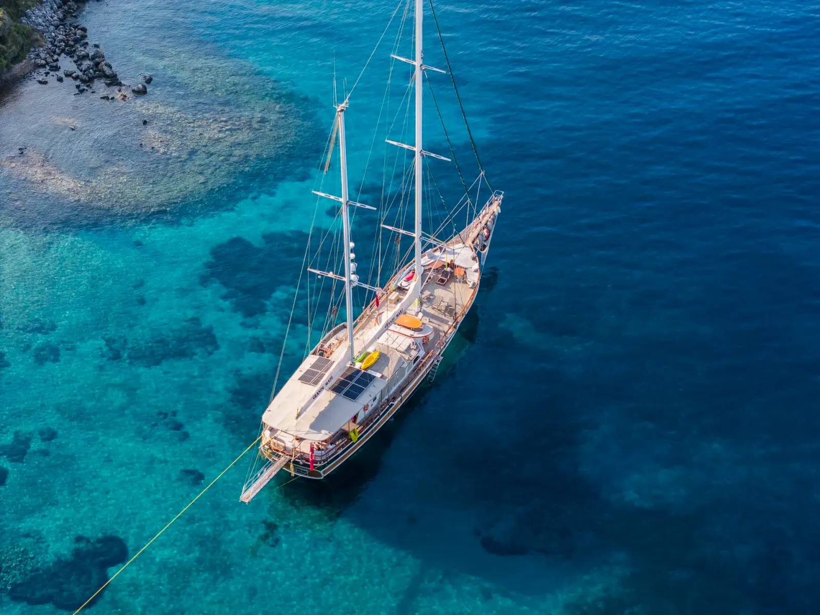 Grande Mare sailing in Bodrum