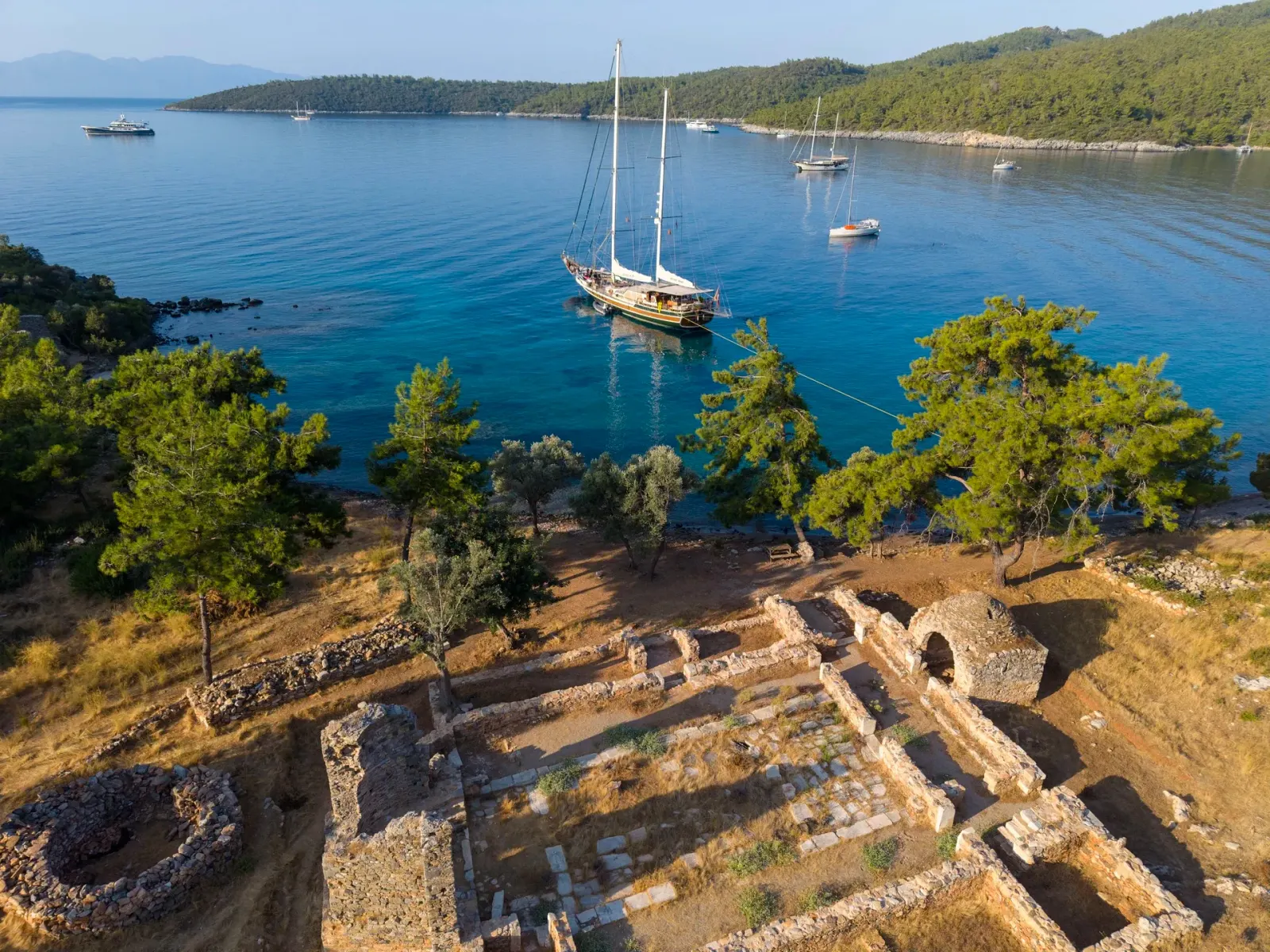 Grande Mare sailing in Bodrum