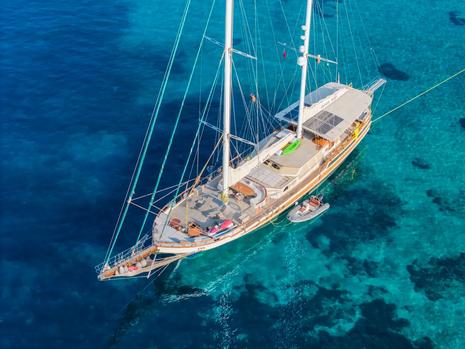 Grande Mare sailing in Bodrum