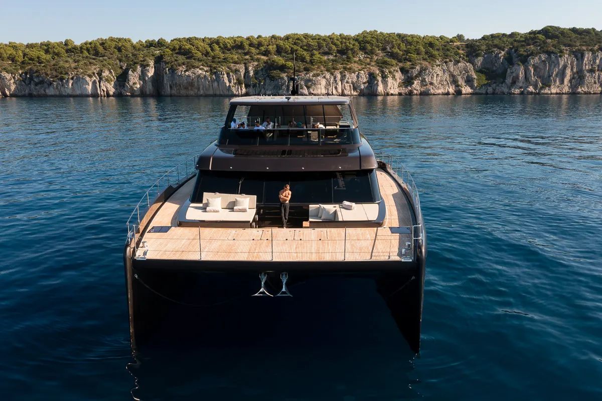 Amber One sailing in Сплит