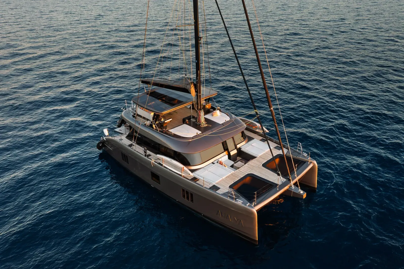 Ahalya sailing in Spalato