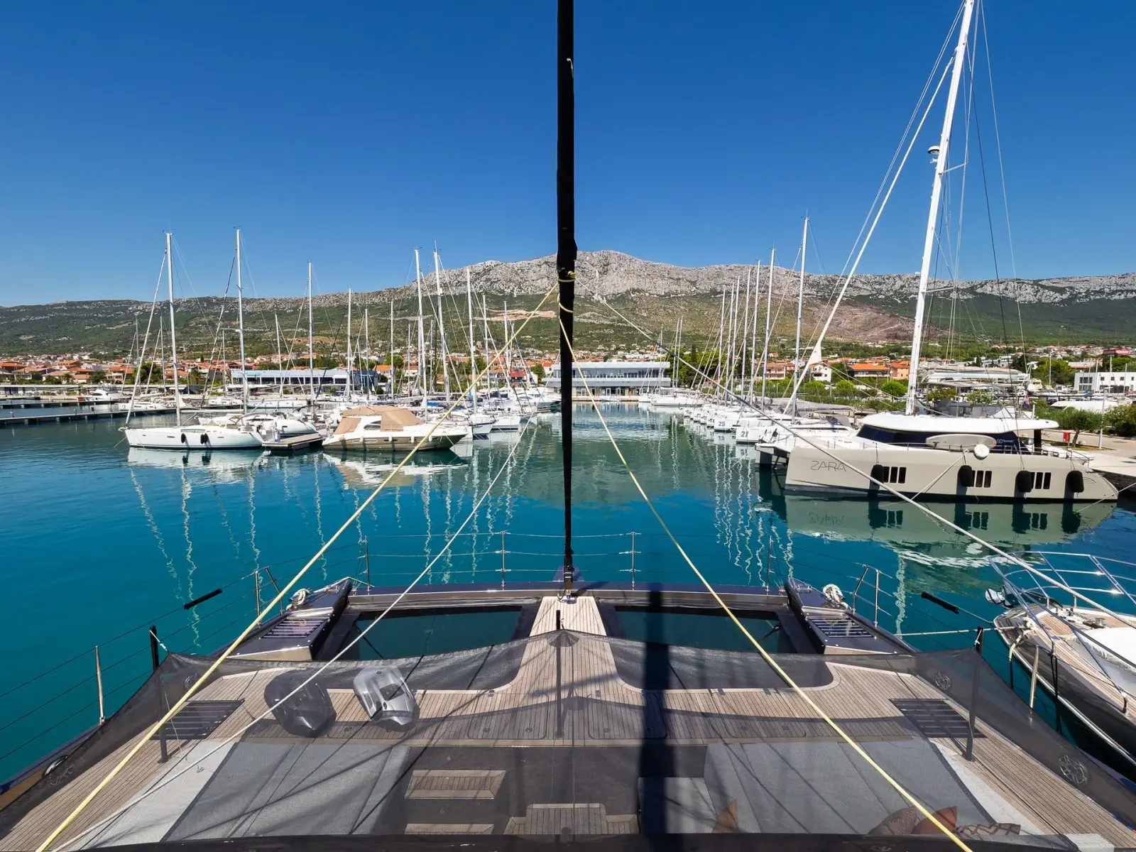 Ahalya sailing in Spalato