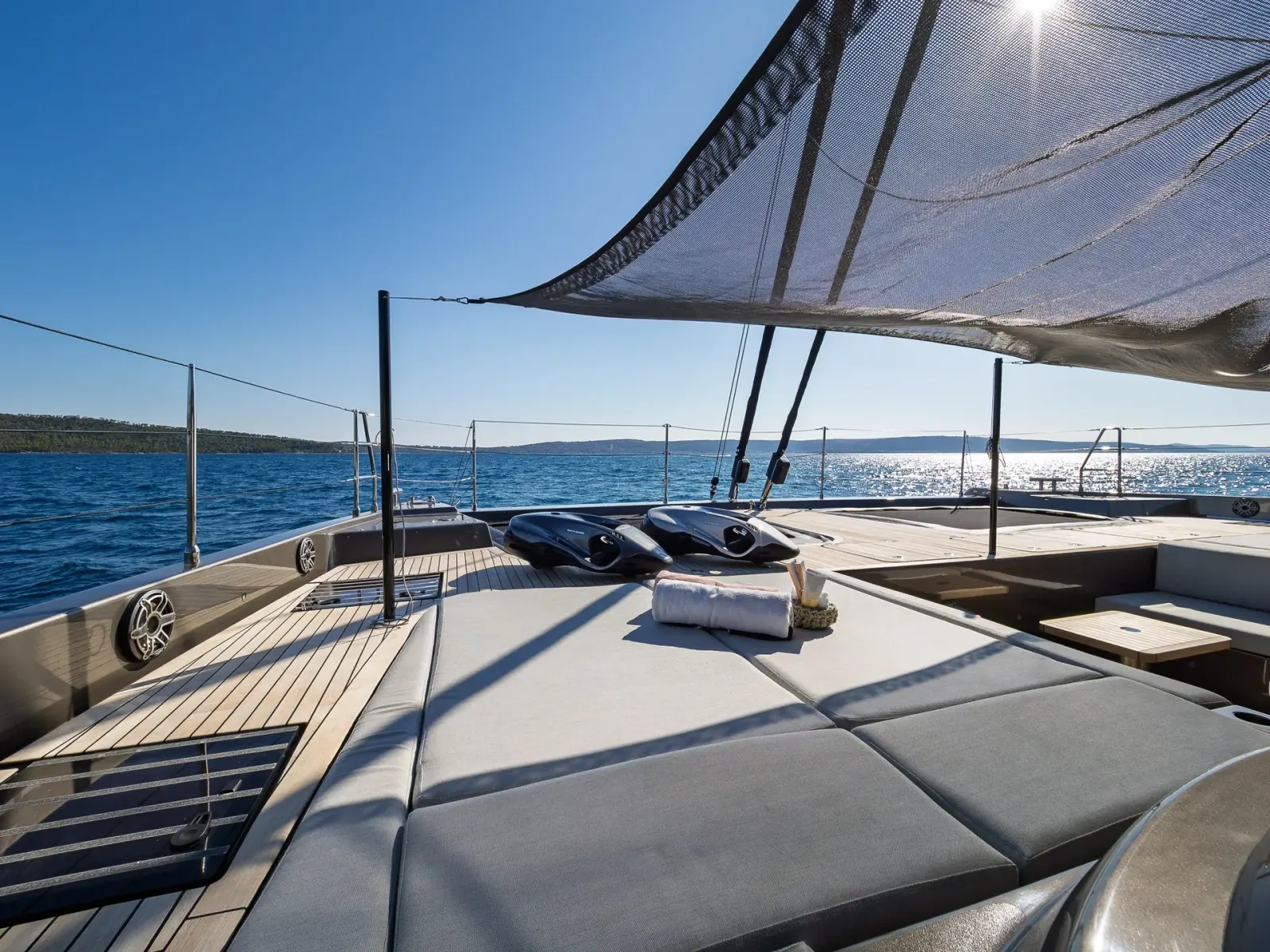 Ahalya sailing in Spalato