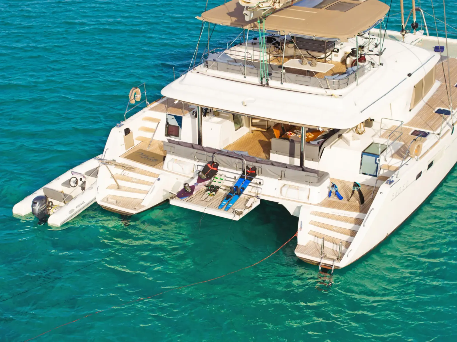 Meliti sailing in Atina
