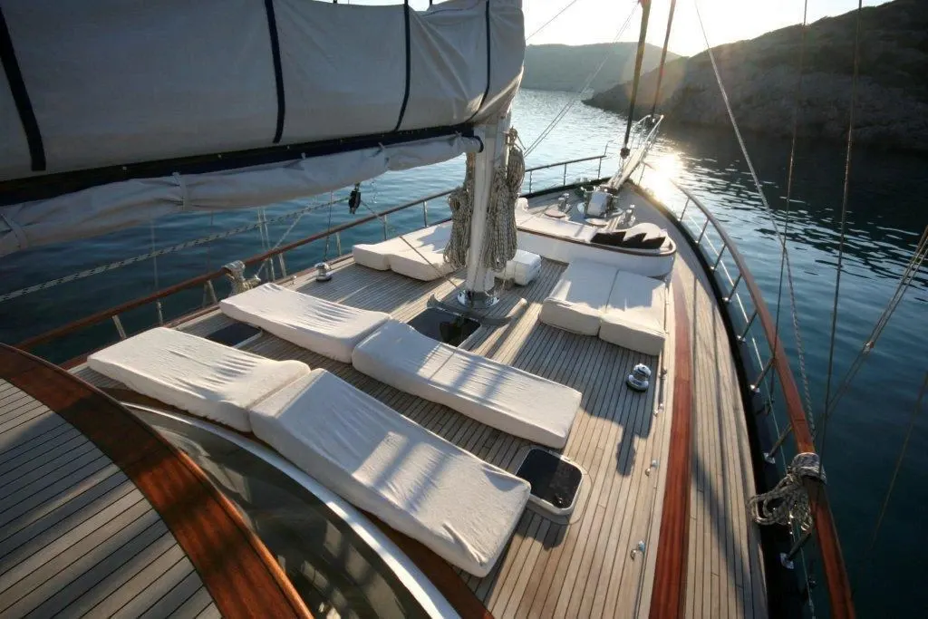 Didi sailing in Bodrum