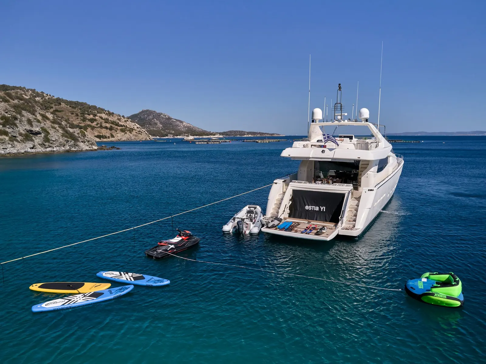 Estia Yi sailing in Athen