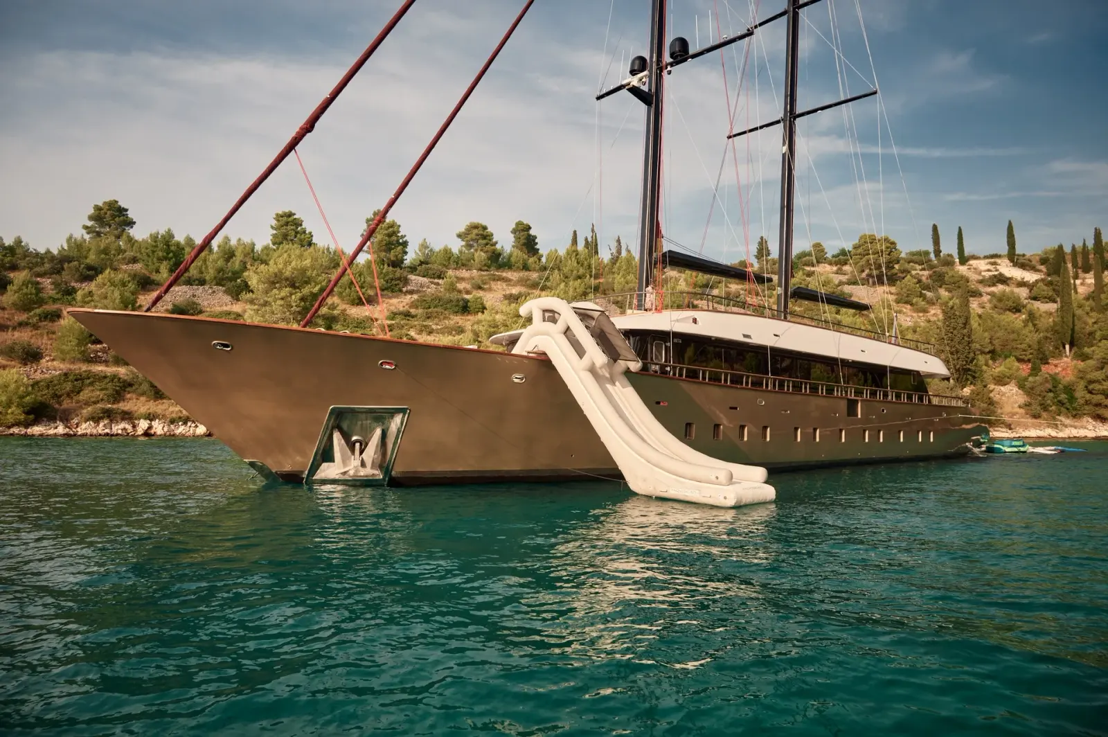 Anetta sailing in Split