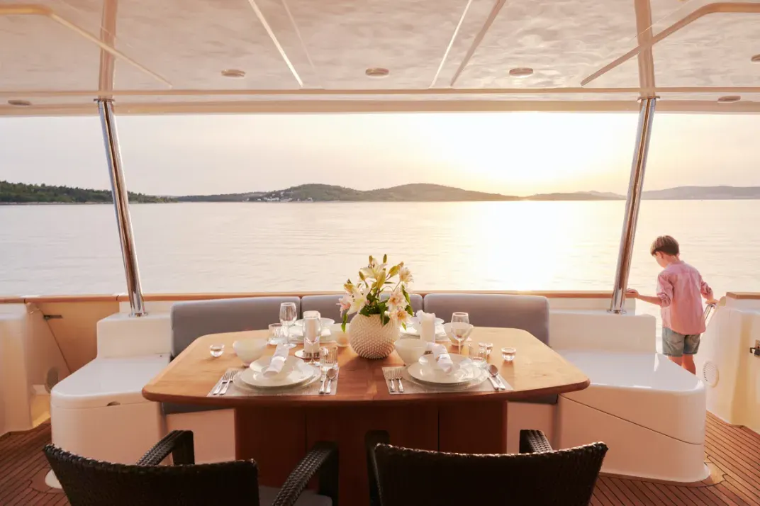 Friend's Boat sailing in Sibenik