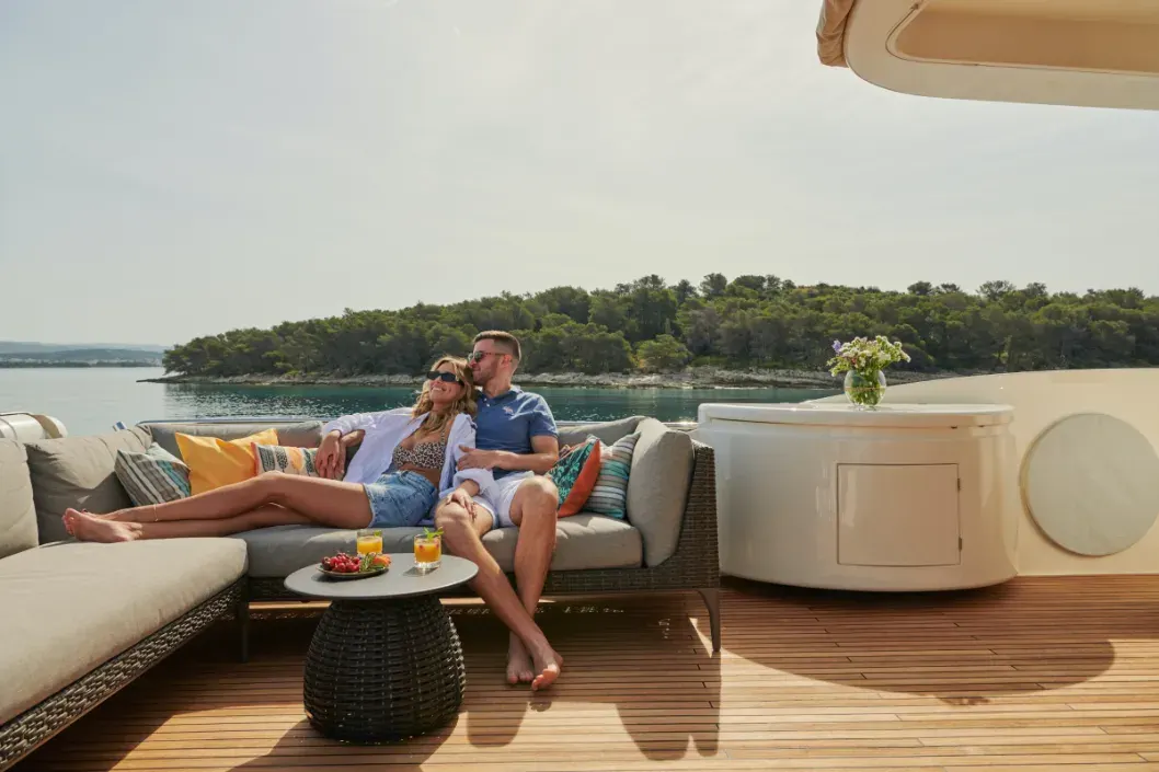 Friend's Boat sailing in Sibenik