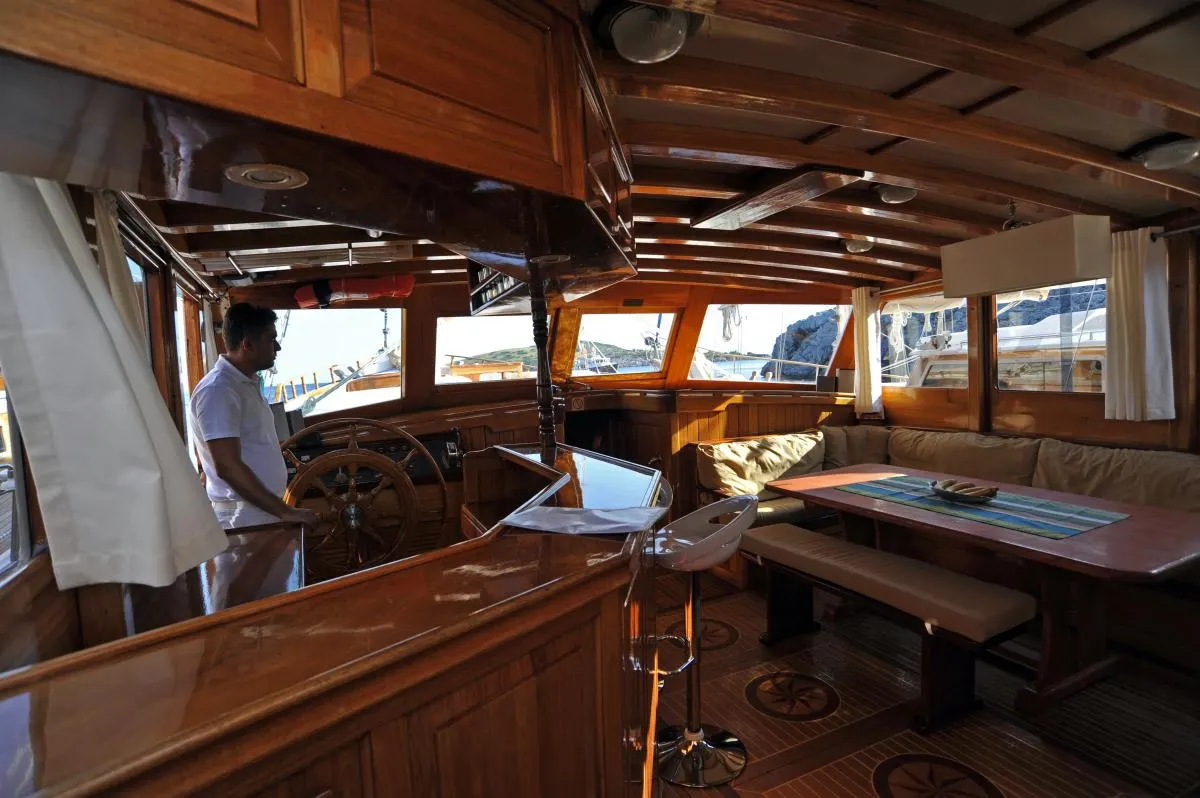 Notus sailing in Bodrum