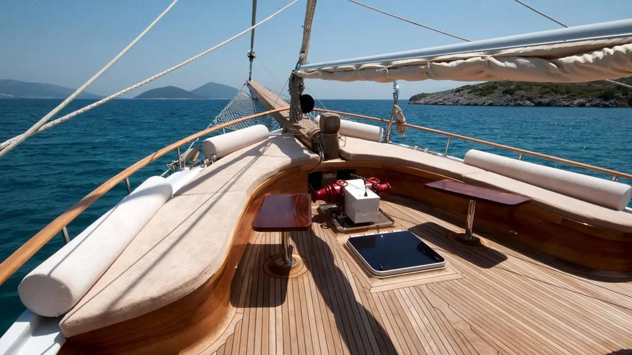 Arif Kaptan-C sailing in Bodrum