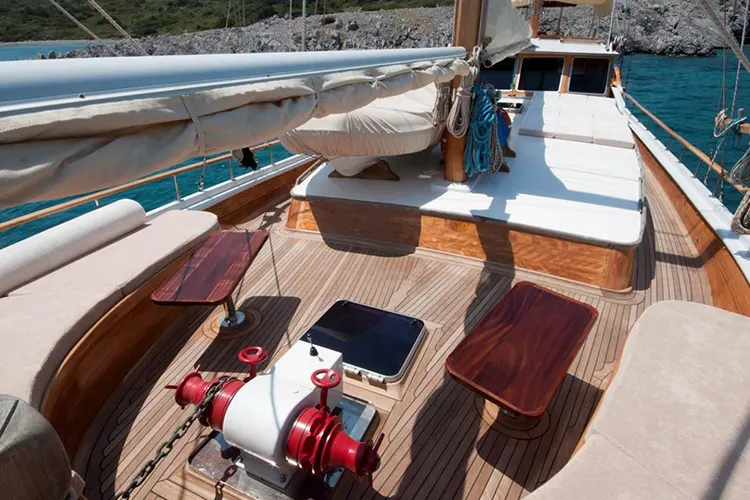 Arif Kaptan-C sailing in Bodrum