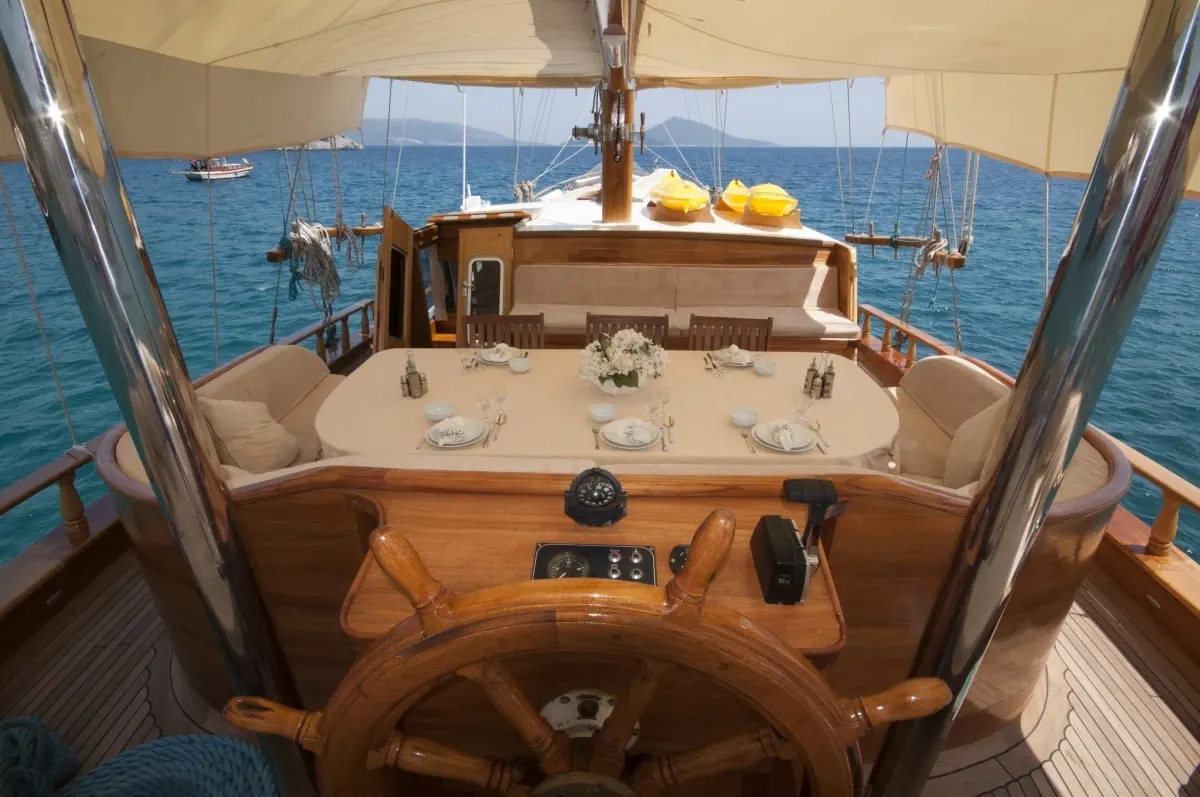 Arif Kaptan-C sailing in Bodrum
