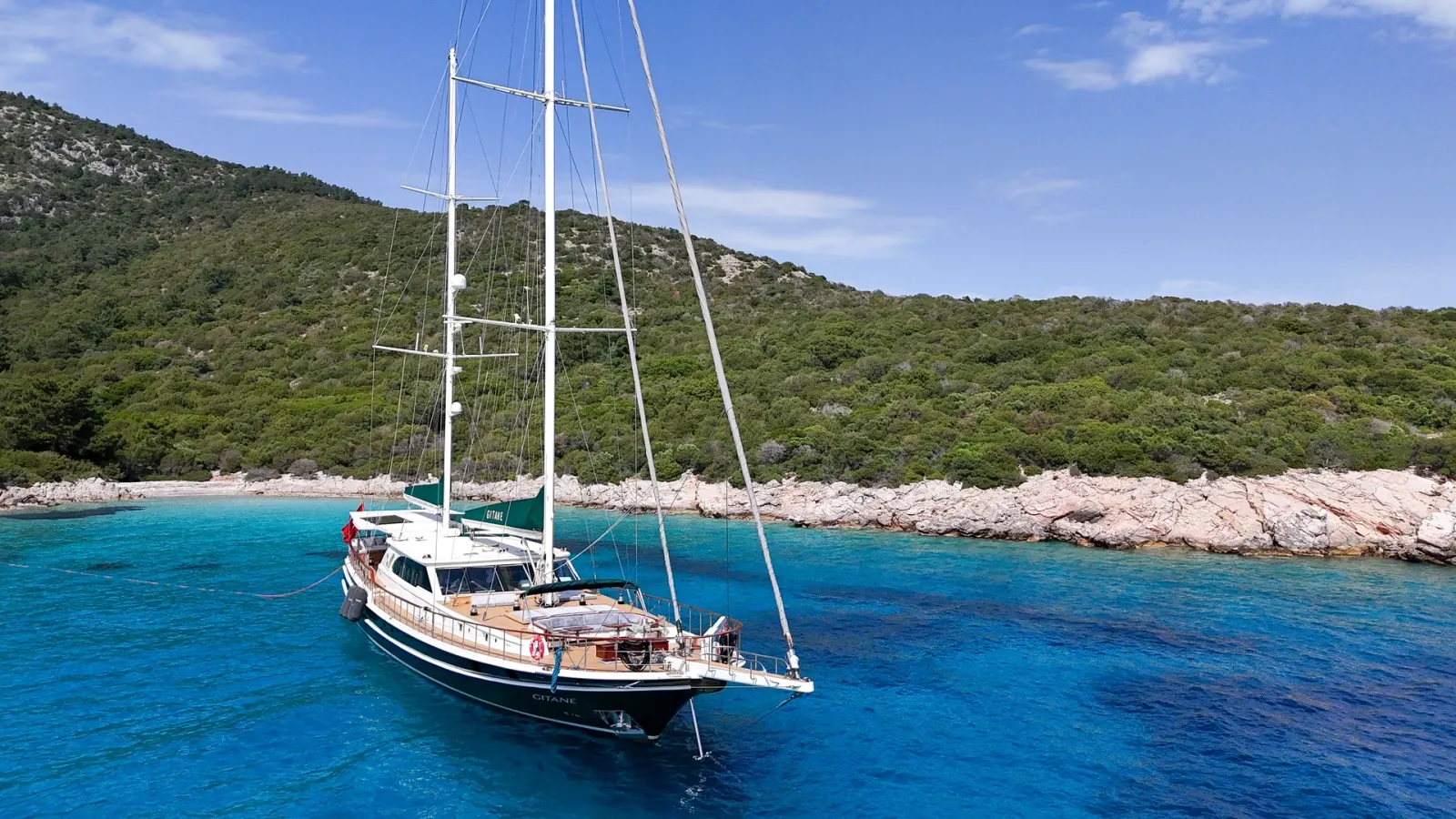 Gitane sailing in Bodrum
