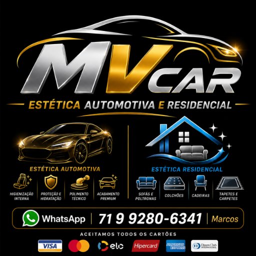 MV CAR ESTÉTICA AUTOMOTIVA E RESIDENCIAL