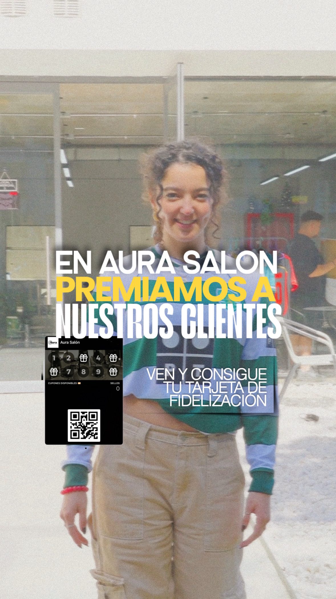 ✨ En Aura Salon, tu fidelidad suma ✨
Cada visita cuenta 🙌
Con nuestra Tarjeta de Fidelidad Aura acumulas puntos en cada servicio 💳
🎯 Canjea puntos por descuentos exclusivos
✂️ Sigue sumando y llega a tu CORTE GRATIS
Porque en Aura Salon no solo cuidamos tu estilo,
premiamos a quienes confían en nosotros 🤍

📍Reserva tu hora y empieza a sumar hoy en AURA SALÓN & MALE GROOMING, Viña del Mar
