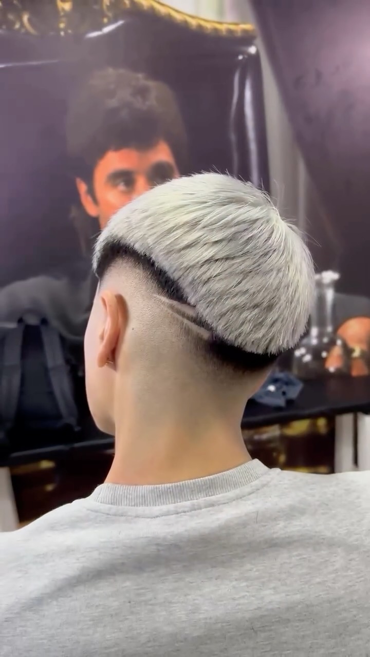 ❄️💈#platinado #barber #studio #chile en Studio Luxury, Talagante
