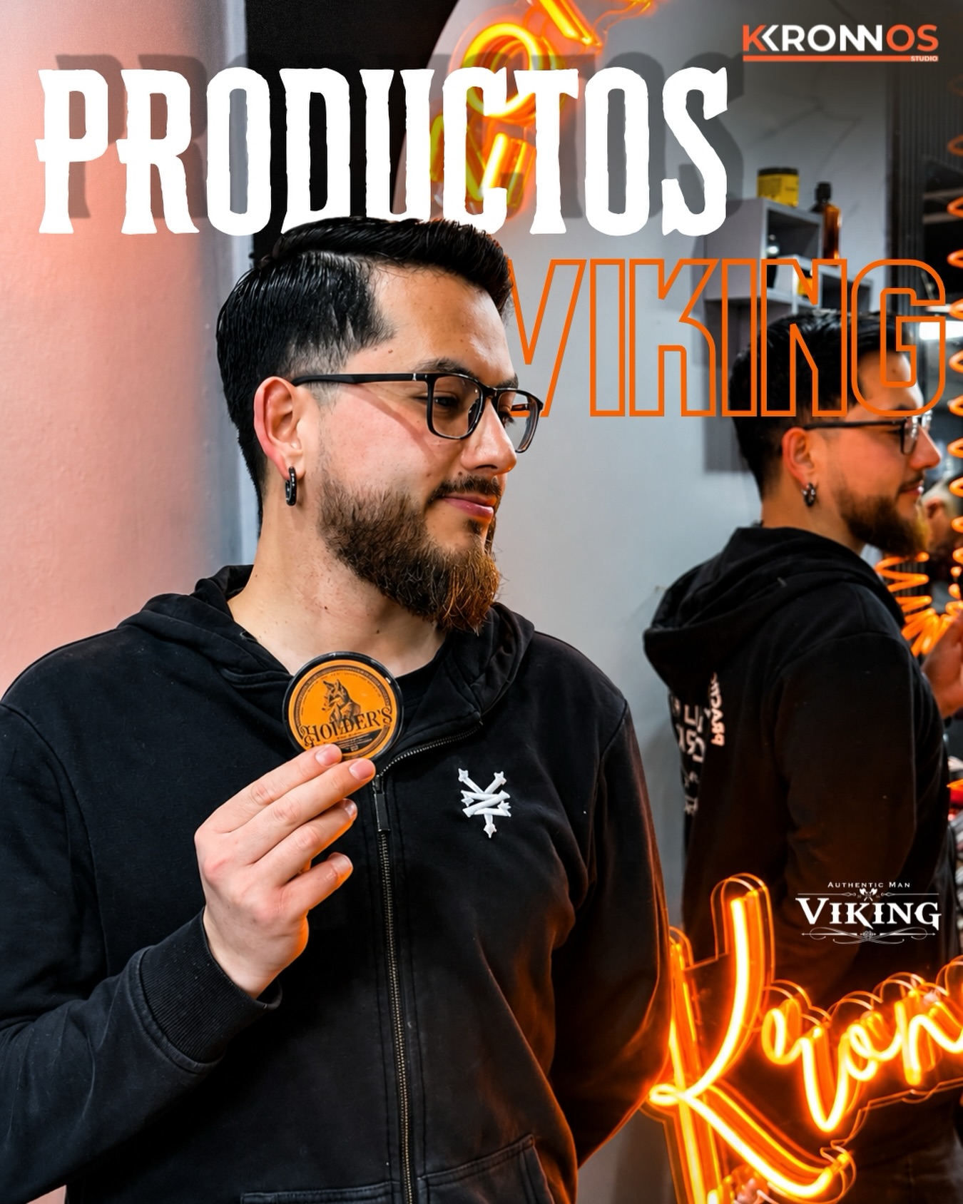 🔥 El estilo comienza con los detalles 🔥

En Kronnos Studio trabajamos con productos Viking diseñados para hombres que buscan una imagen auténtica, cuidada y con personalidad. 💈⚔️

Productos profesionales para elevar tu rutina, potenciar tu estilo y lograr un acabado impecable en cada momento.

✨ Calidad, carácter y esencia masculina en un solo lugar.

📍Visítanos en Kronnos Studio y descubre la línea Viking.
📲 Reserva tu hora y lleva tu estilo al siguiente nivel.

#KronnosStudio #VikingStyle #BarberiaChile #HombreConEstilo #CuidadoMasculino en Kronnos Studio Limache, Limache
