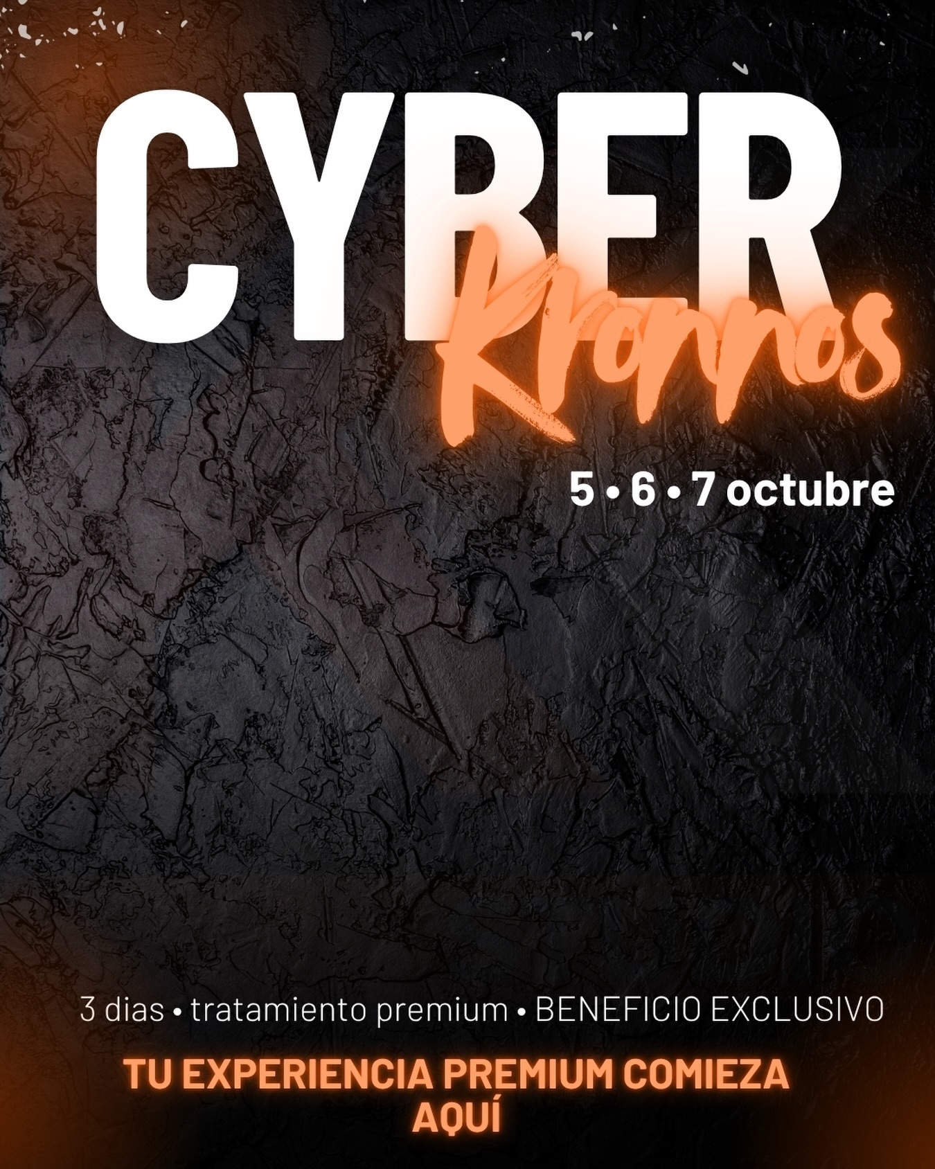 🔥 Algo grande se viene a Kronnos Studio…

3 días. Una experiencia que no vas a querer perderte👀

📅 5 · 6 · 7 de octubre

Mantente atento¡El Cyber está por comenzar!

#KronnosStudio #CyberKronnos #CyberChile #BarberiaLimache #Limache en Kronnos Studio Peñablanca, Villa Alemana