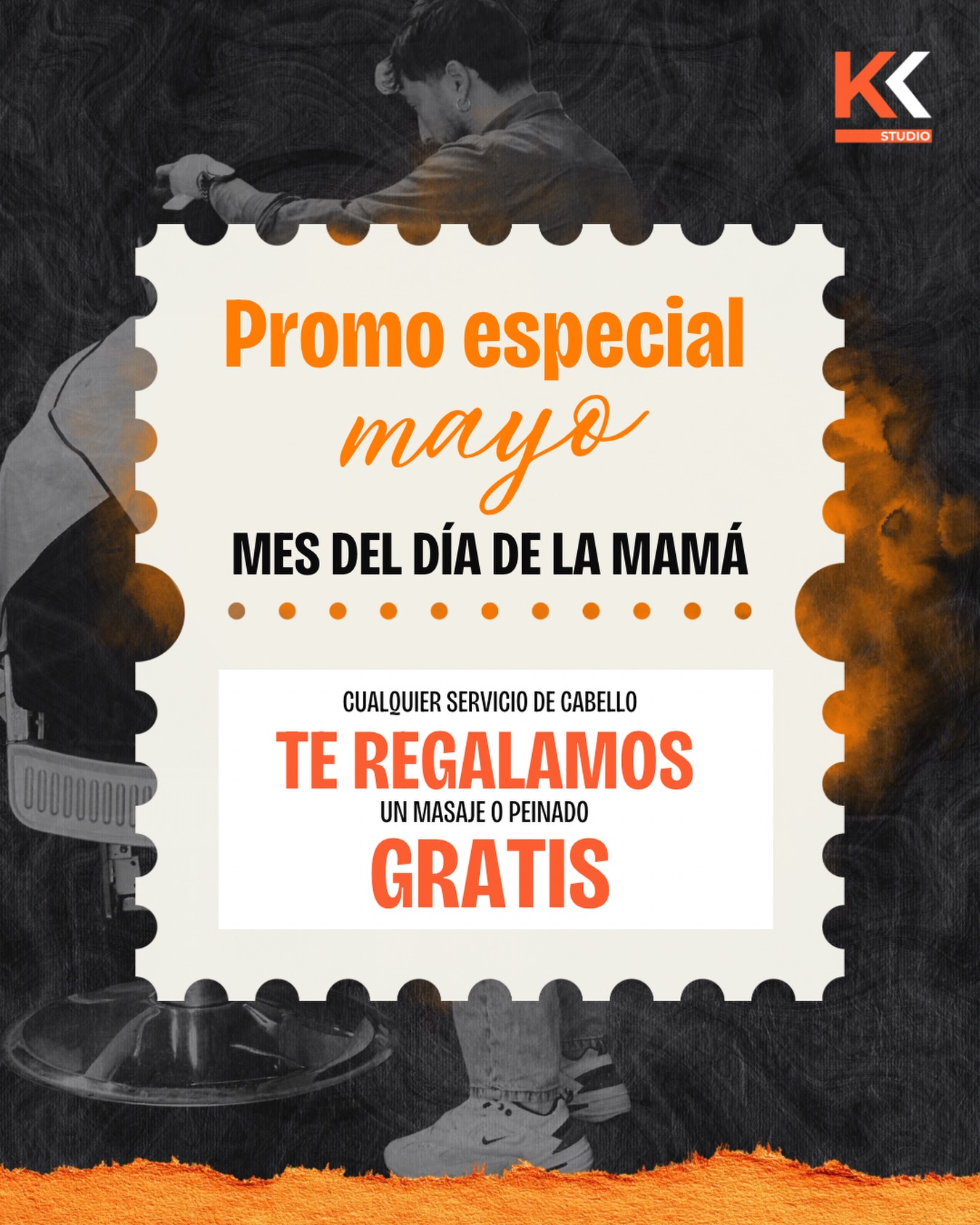 ‼️💈 ¡Este mayo, en Kronnos Studio te consentimos como nunca! 💇‍♀️🔥

Realiza cualquier servicio de cabello y te regalamos un masaje o peinado GRATIS para que te sientas única. 💖

¡Porque el Día de la Mamá se celebra todo el mes! Y en Kronnos lo celebramos contigo! 🧡

📅 Agenda tu cita y vive la experiencia Kronnos.

#PromoKronnos #MayoConEstilo #DíaDeLaMamá #KronnosStudio en Kronnos Studio Peñablanca, Villa Alemana