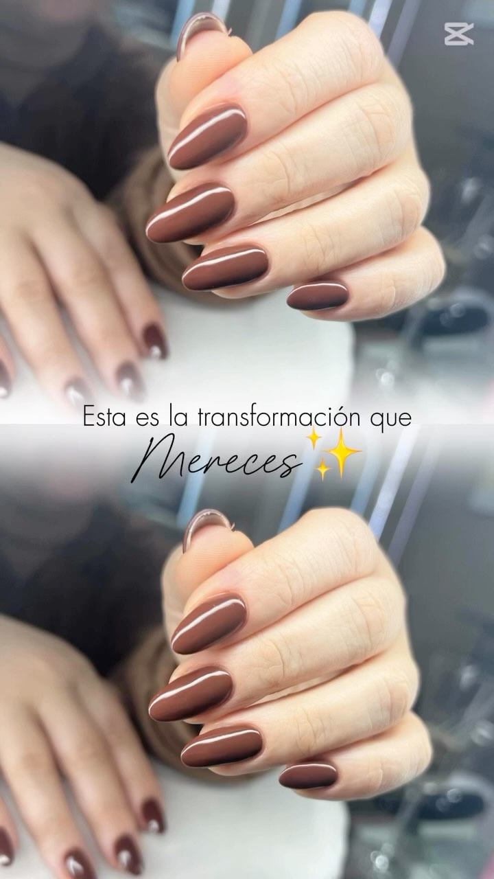 Y tú ya te cuidaste? Necesitas tu tiempo y hacer brillar tus manos 🤎✨ 
En luxurystudios podrás encontrar tu comodidad 🫶🏼 
By: Estefanía en Salón Amanda, Pudahuel