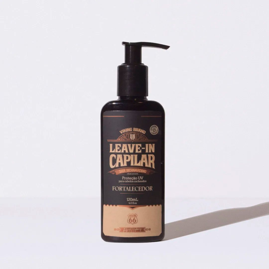 Leave-in fortalecedor San Bernardino · cabello ondulado y rizado · 120 ml