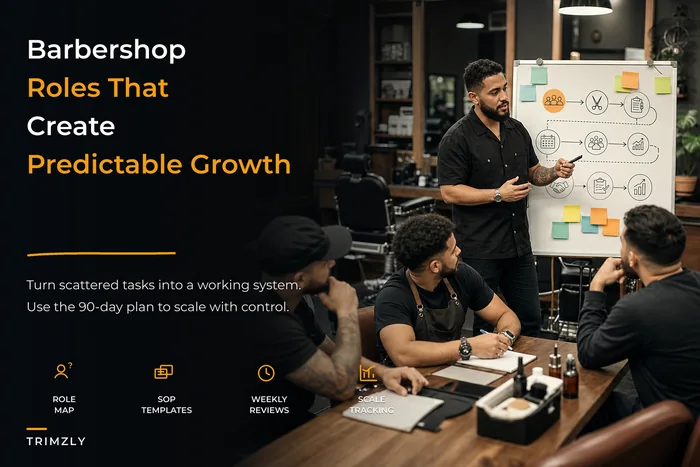 Build a barbershop operating system: roles, SOPs, and a 90‑day roadmap to scale predictably