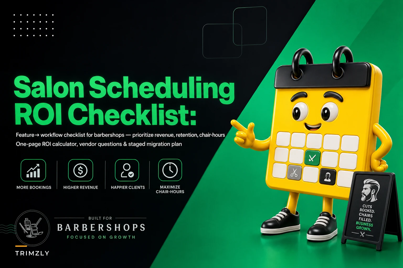 How to evaluate salon scheduling software: a practical ROI checklist and feature→workflow map for salon owners