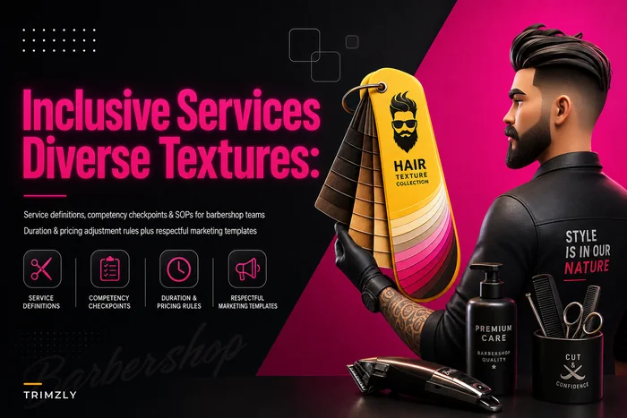 Inclusive services playbook for diverse hair textures: training, pricing and SOPs