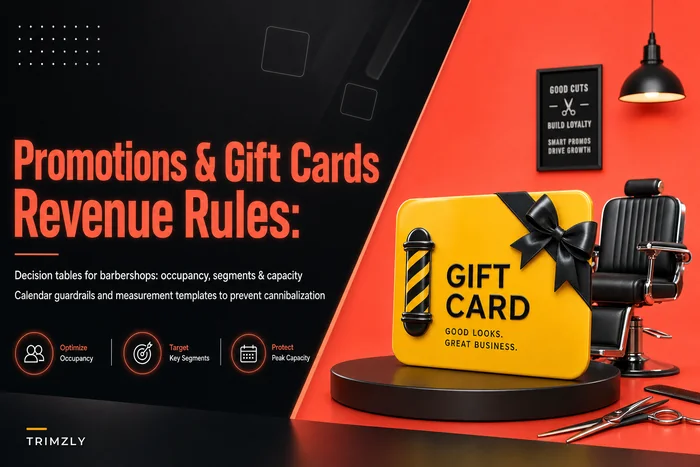 Promotions and gift‑card rules to boost revenue without cannibalizing regular bookings