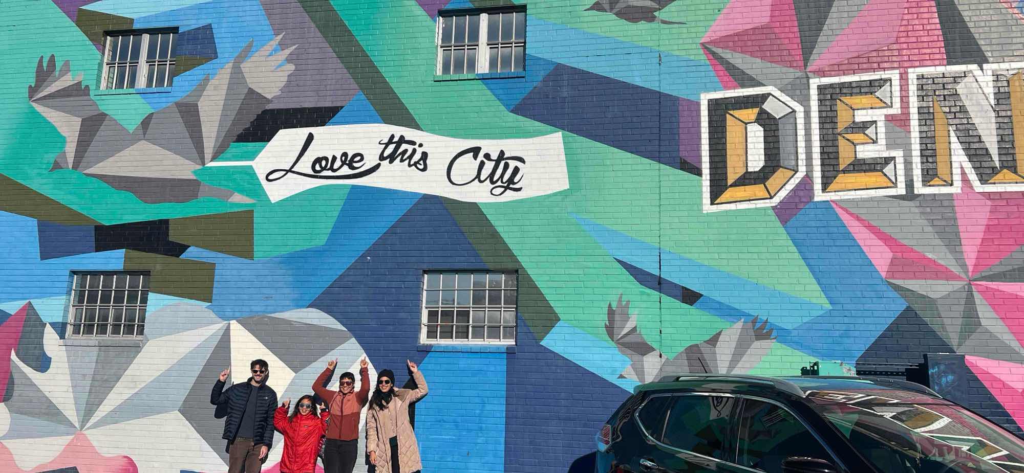 Denver Bar Crawl scavenger hunt photos