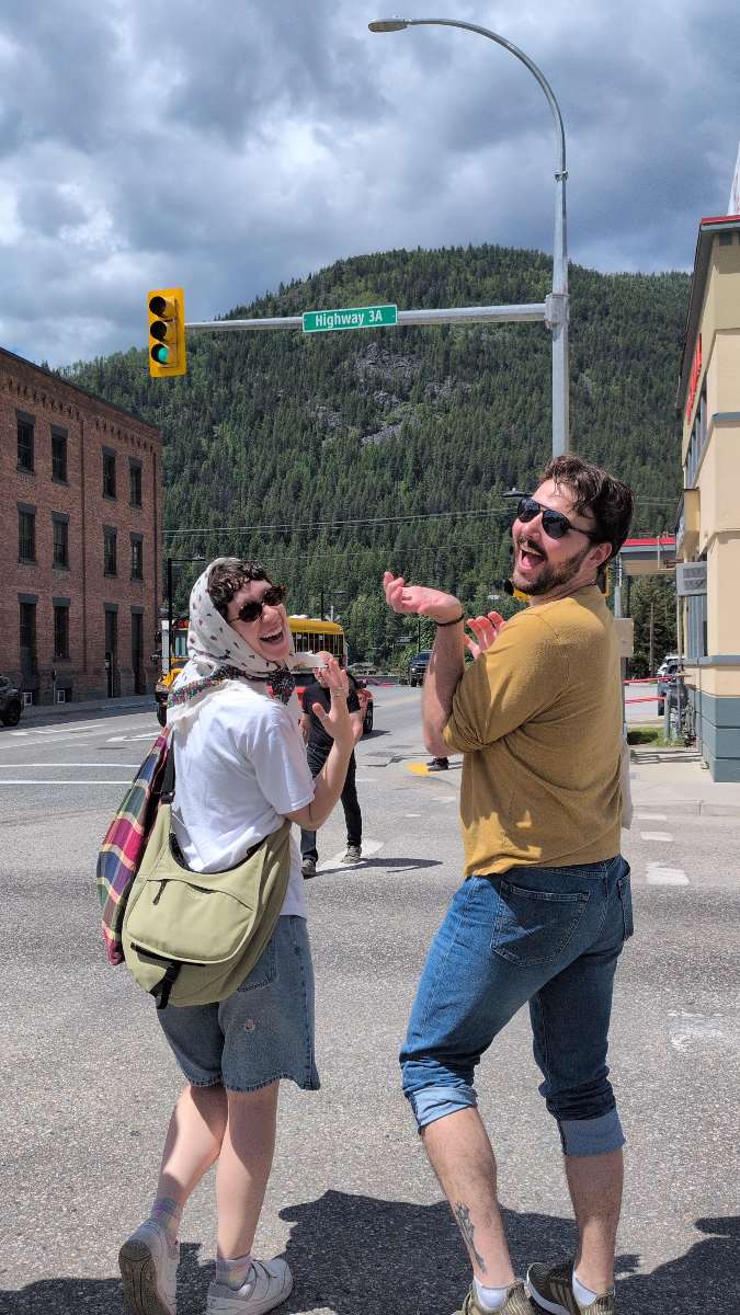 Zdjęcia z poszukiwania skarbów Nelson British Columbia