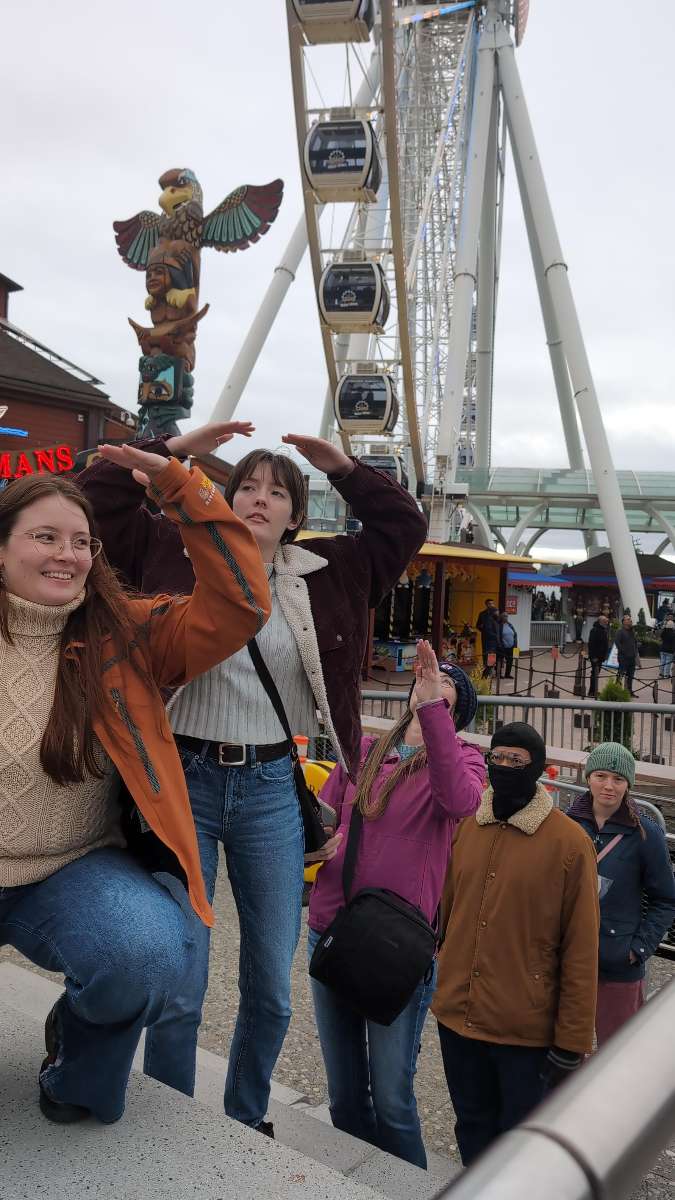 Bilder fra Seattle University Scavenger Hunt