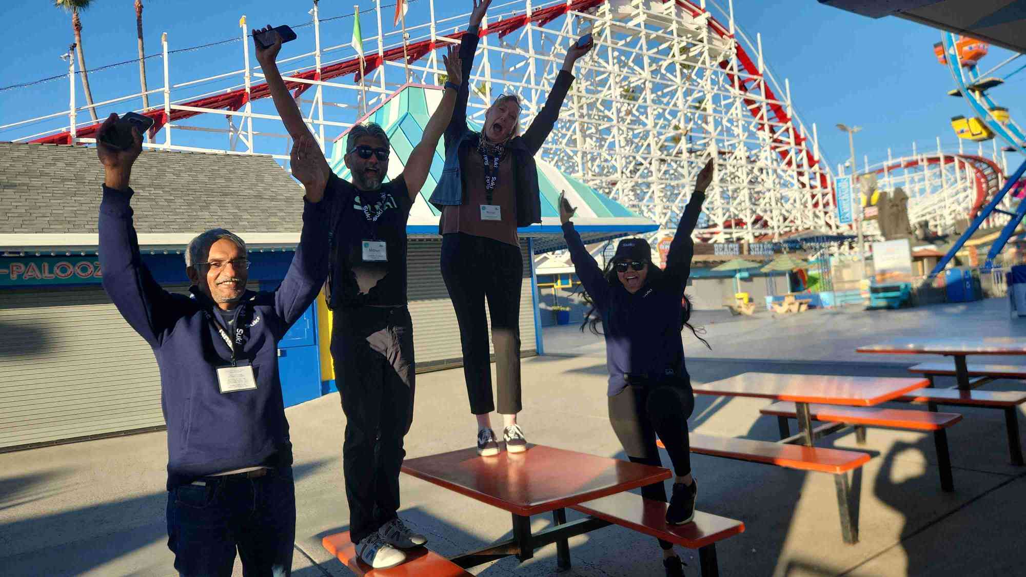 Fotos de la Búsqueda del Tesoro del Centro de Santa Cruz