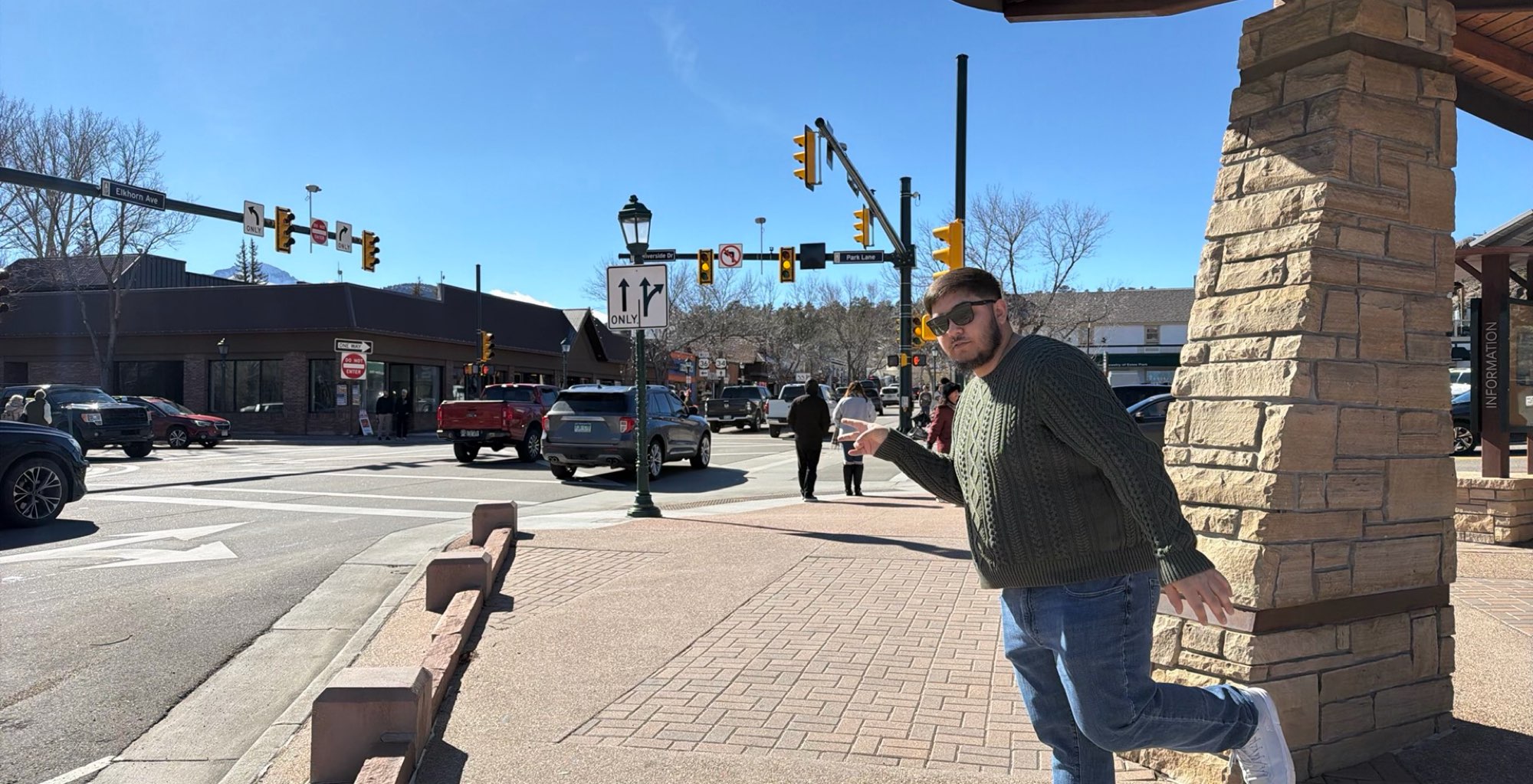 Estes Park Ghost Tour scavenger hunt photos