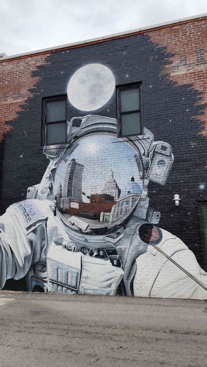 Tulsa Art Walk scavenger hunt photos