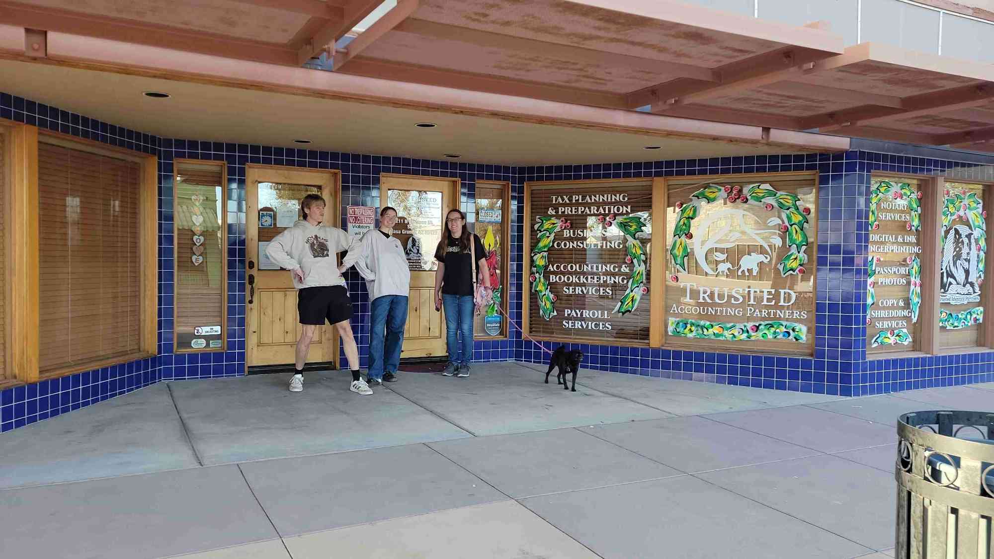 Fotky ze scavenger hunt v Casa Grande