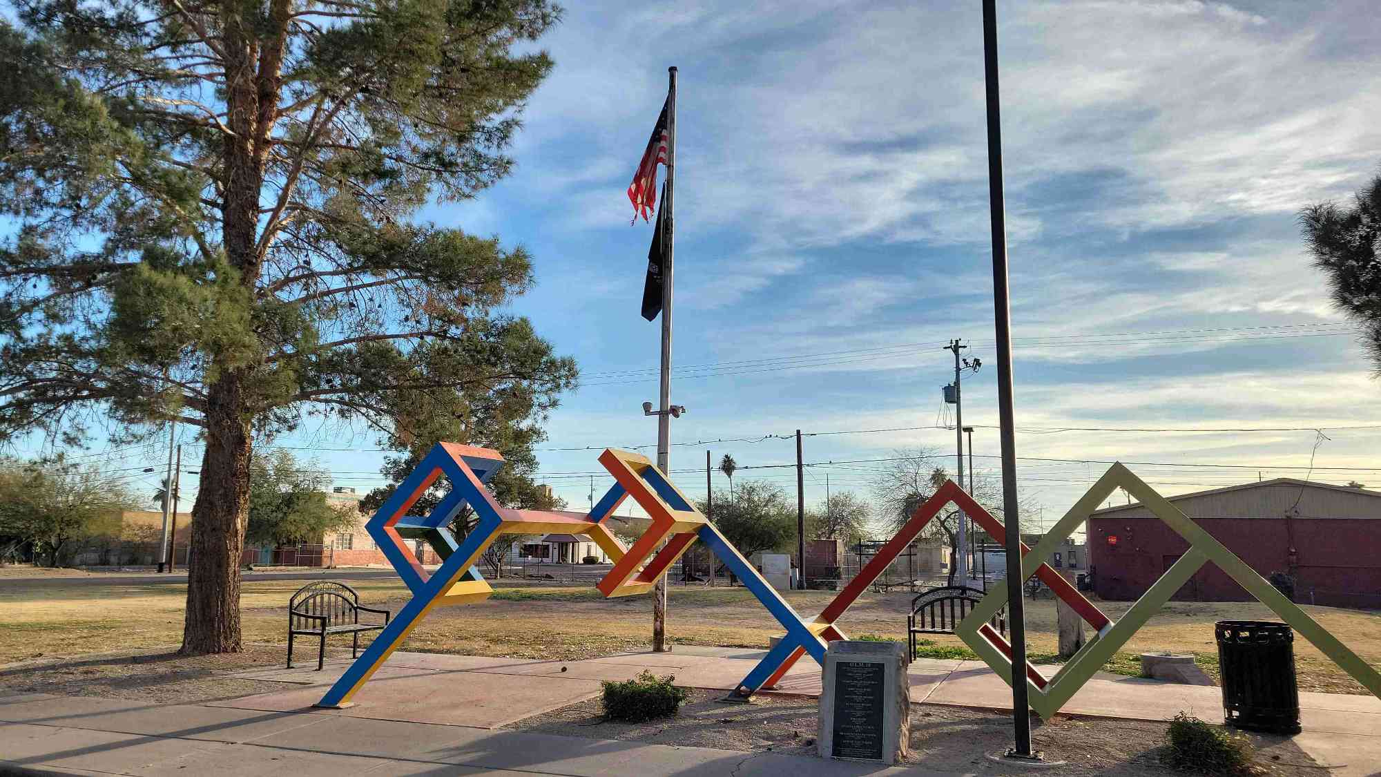 Fotky ze scavenger hunt v Casa Grande