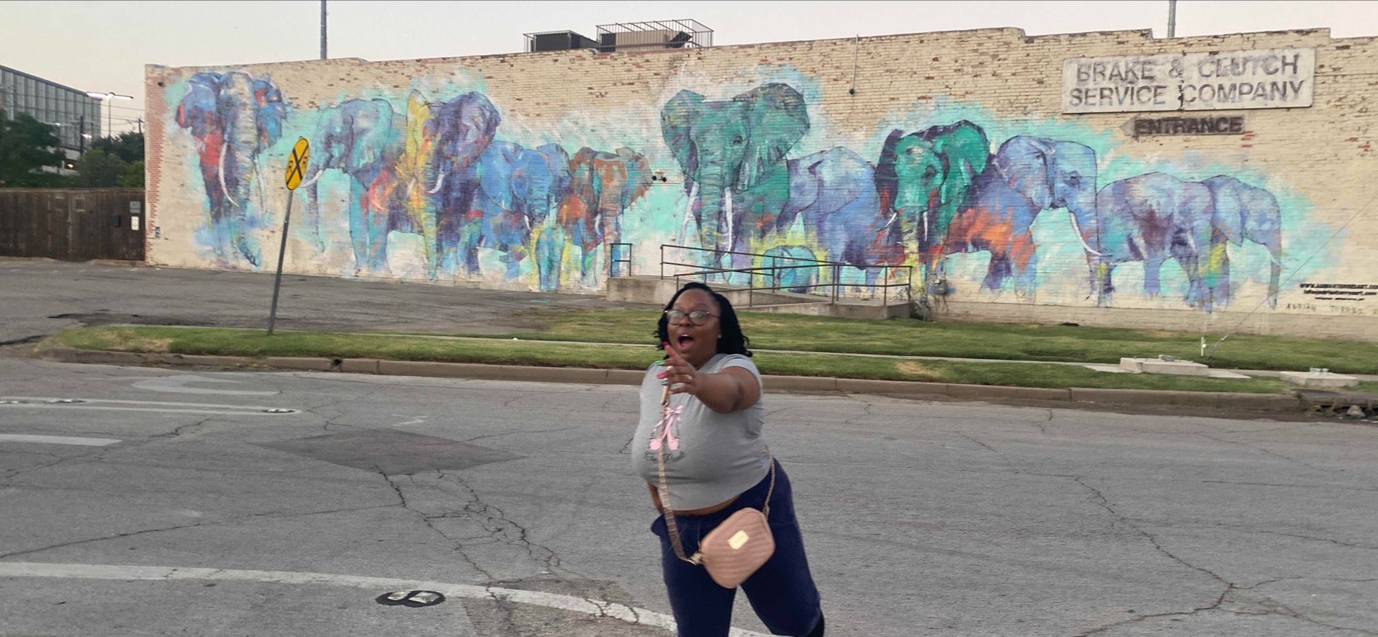 ダラス・アート・ウォークの宝探し写真