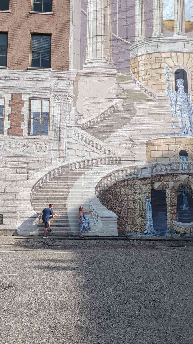 Cincinnati Ghost Tour scavenger hunt photos