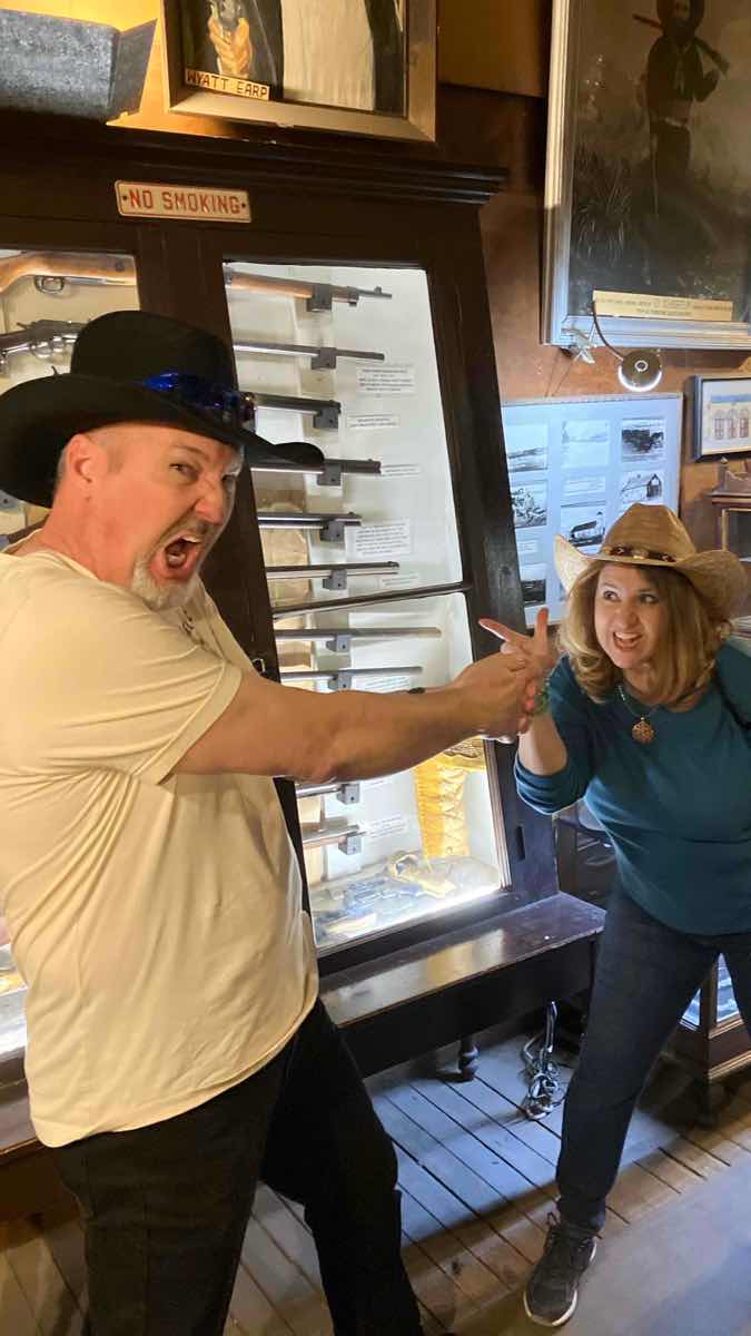 Tombstone Ghost Tour scavenger hunt photos