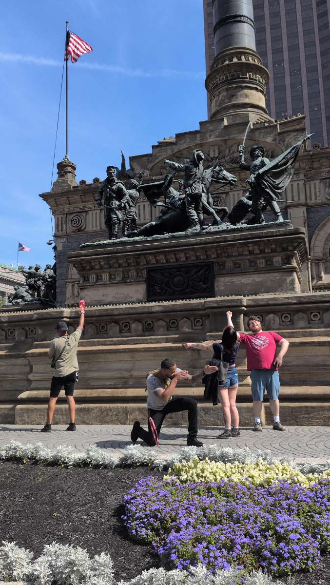 Cleveland Ohio Downtown Scavenger Hunt scavenger hunt photos