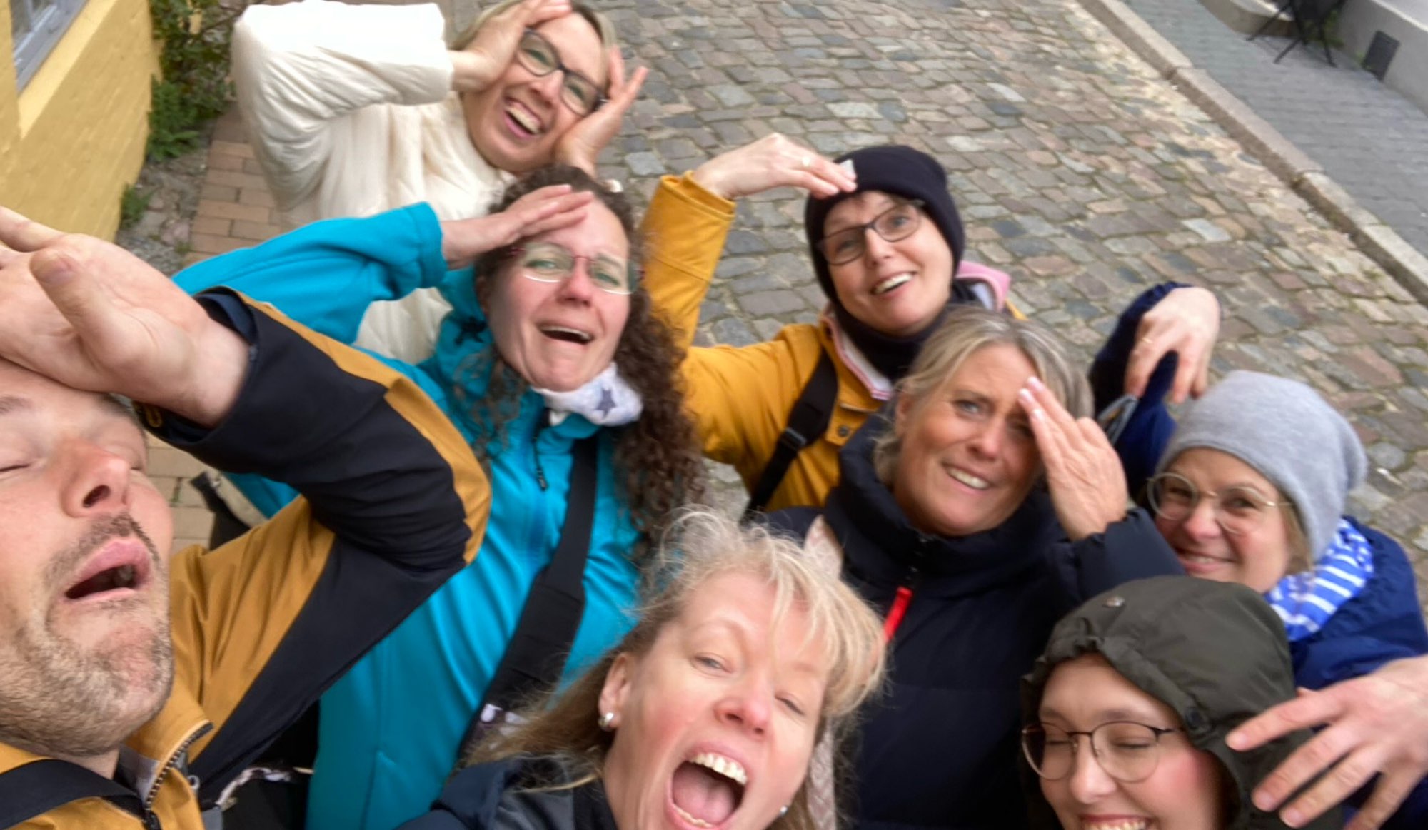 Fotografii de la cursa de vânătoare de comori din Flensburg