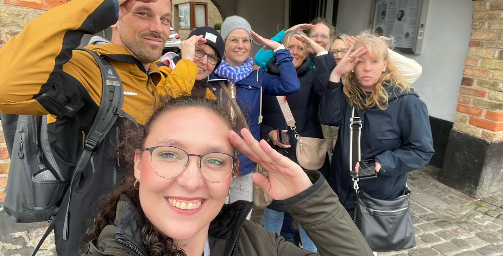 Fotografii de la cursa de vânătoare de comori din Flensburg