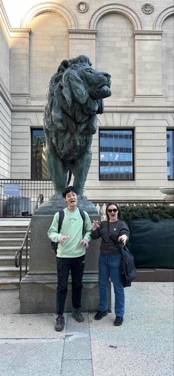 Poze cu vânătoarea de comori de la Universitatea DePaul